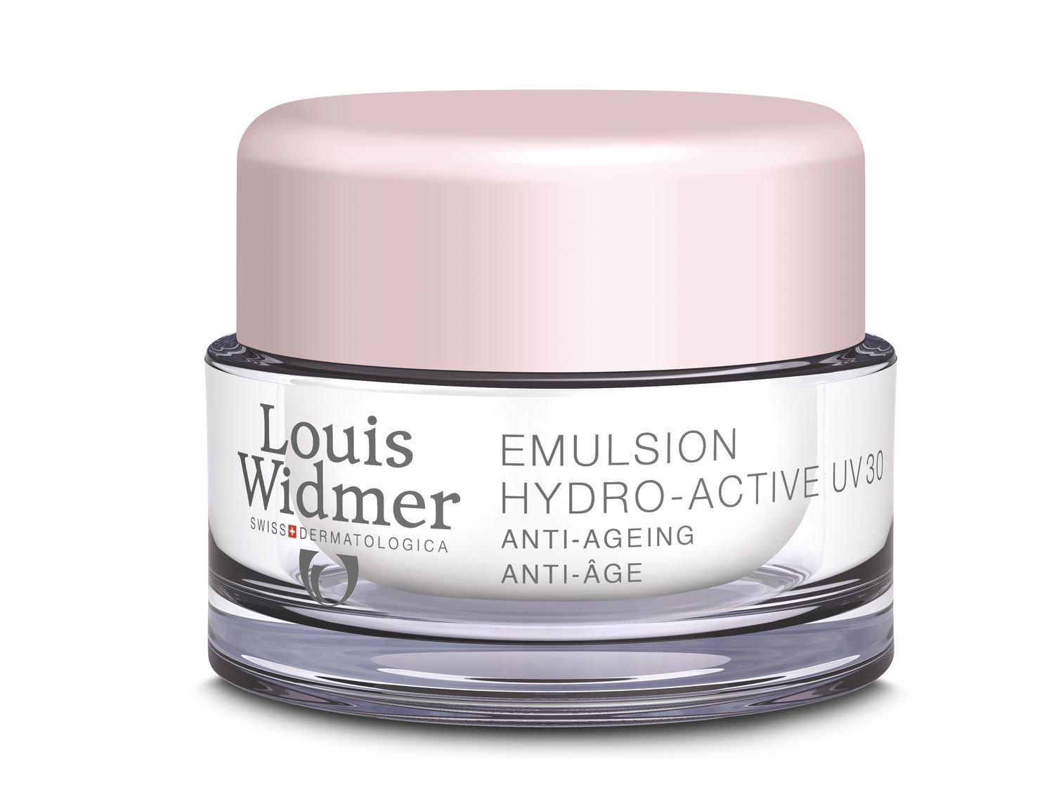 Louis Widmer  Tagesemulsion Hydro-Active UV 30 unparfümiert  