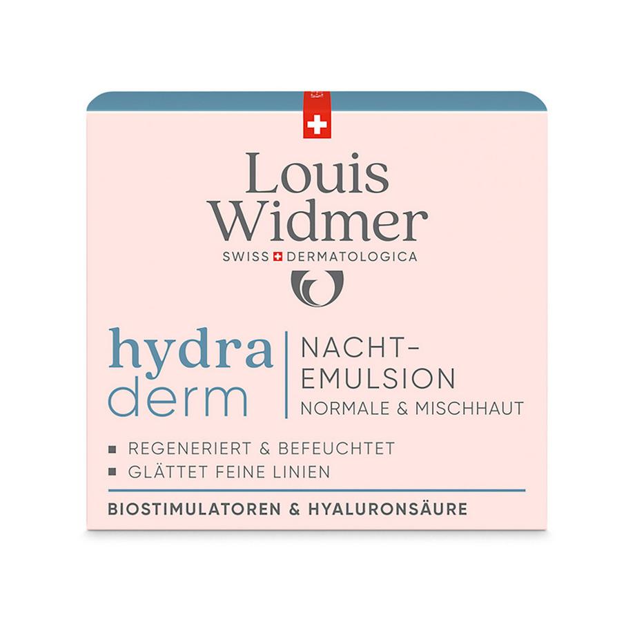 Louis Widmer  hydraderm Emulsione notte senza profumo 