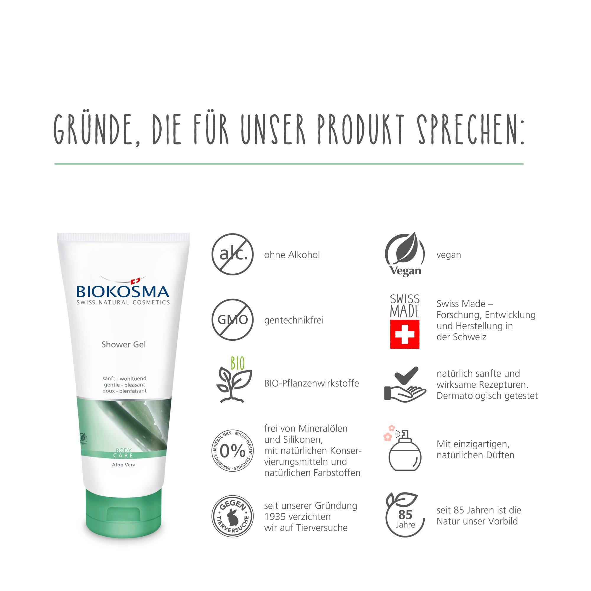 BIOKOSMA  Douche & bain à l'Aloe Vera 