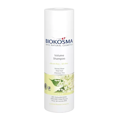 BIOKOSMA  Volume & Shine shampooing aux fleurs de Sureau 