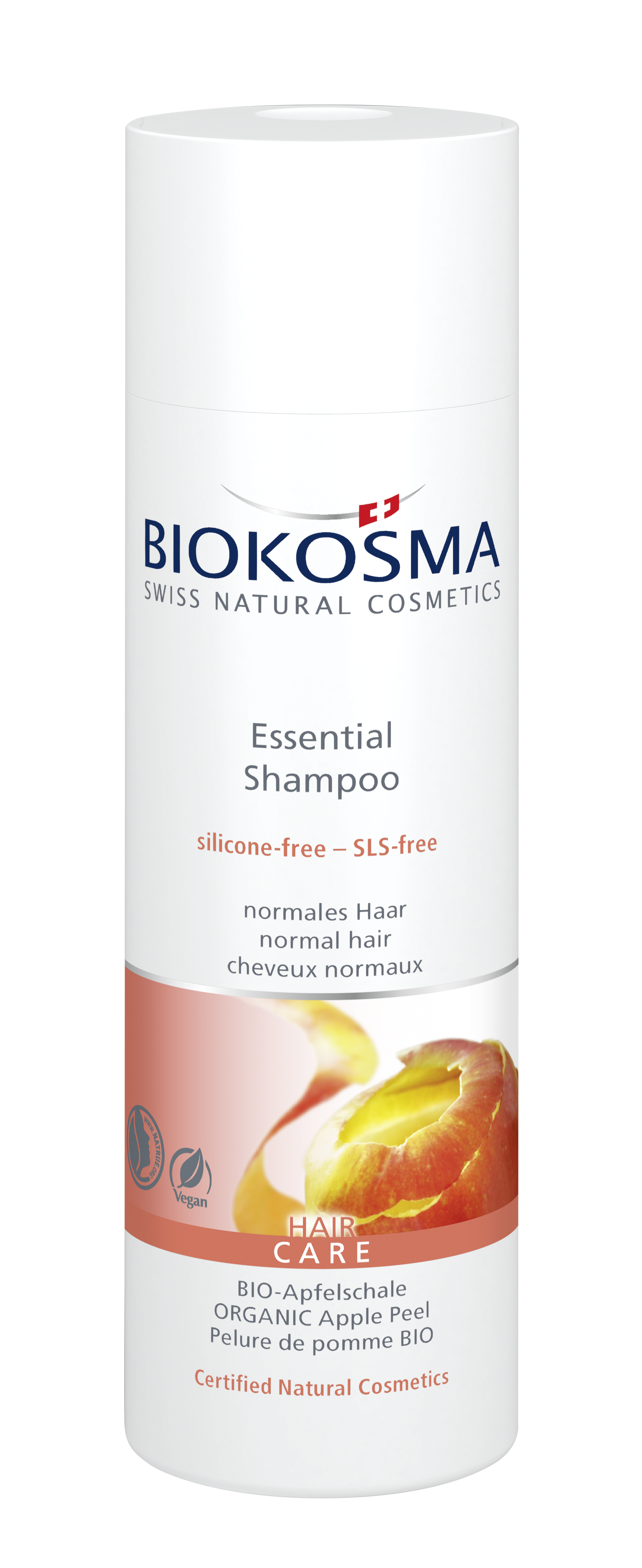Image of BIOKOSMA Essential Apfelschale Shampoo - 200ml
