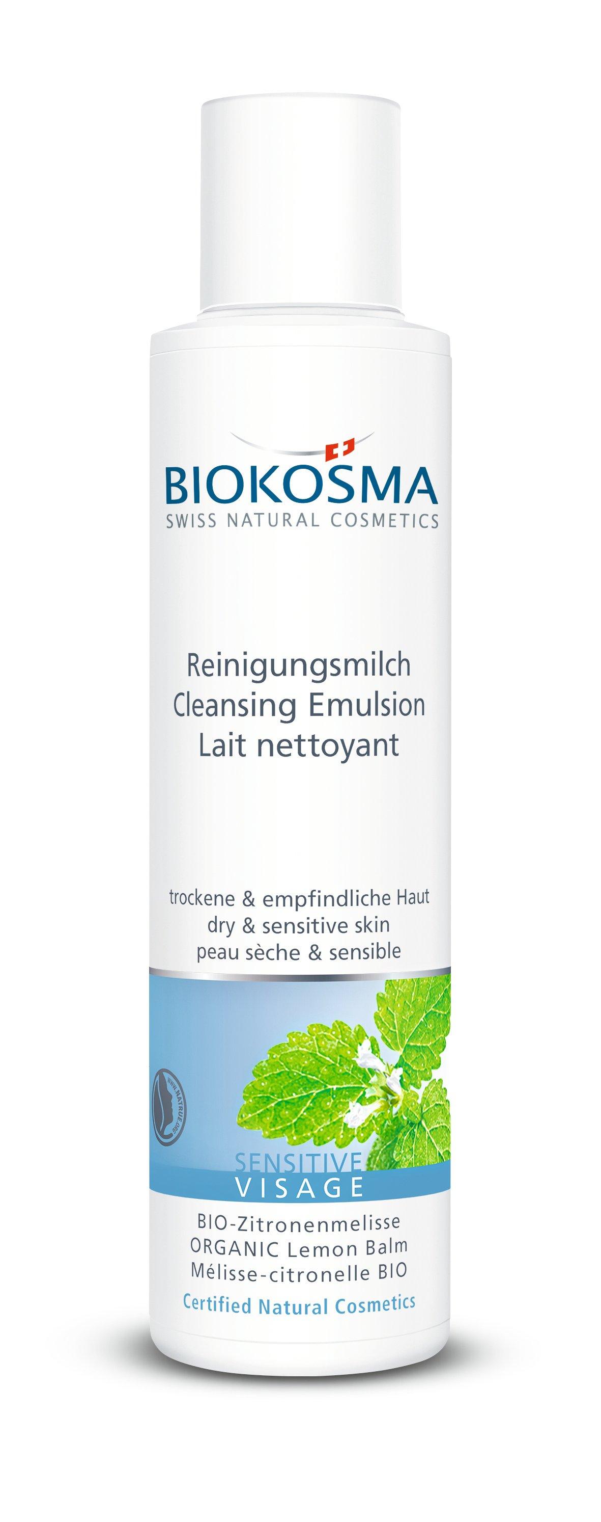 Image of BIOKOSMA Sensitive Reinigungsmilch Visage - 150 ml