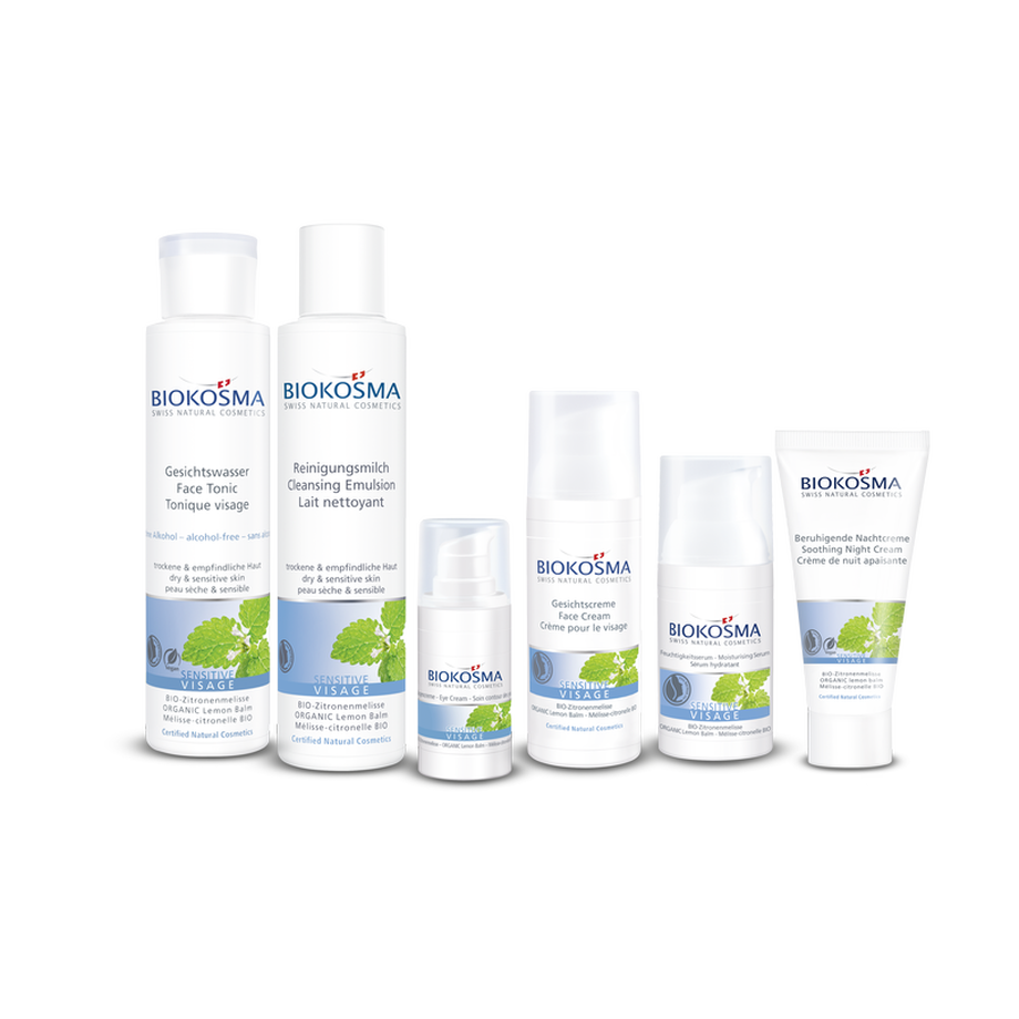 BIOKOSMA  Crema viso light Sensitive citronella 