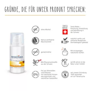 BIOKOSMA  ACTIVE AUGENCREME 