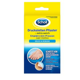 Scholl Druckstellen Pflaster Extra Weich Druckstell. Pflast Extra Weich 
