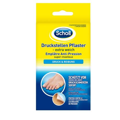 Scholl Druckstellen Pflaster Extra Weich Druckstell. Pflast Extra Weich 