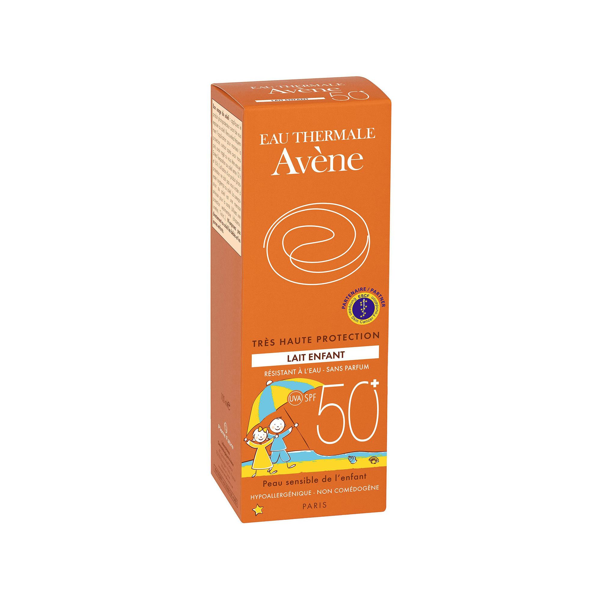 Avene Protezione solare Latte per bambini SPF 50+ Trattamento solare 