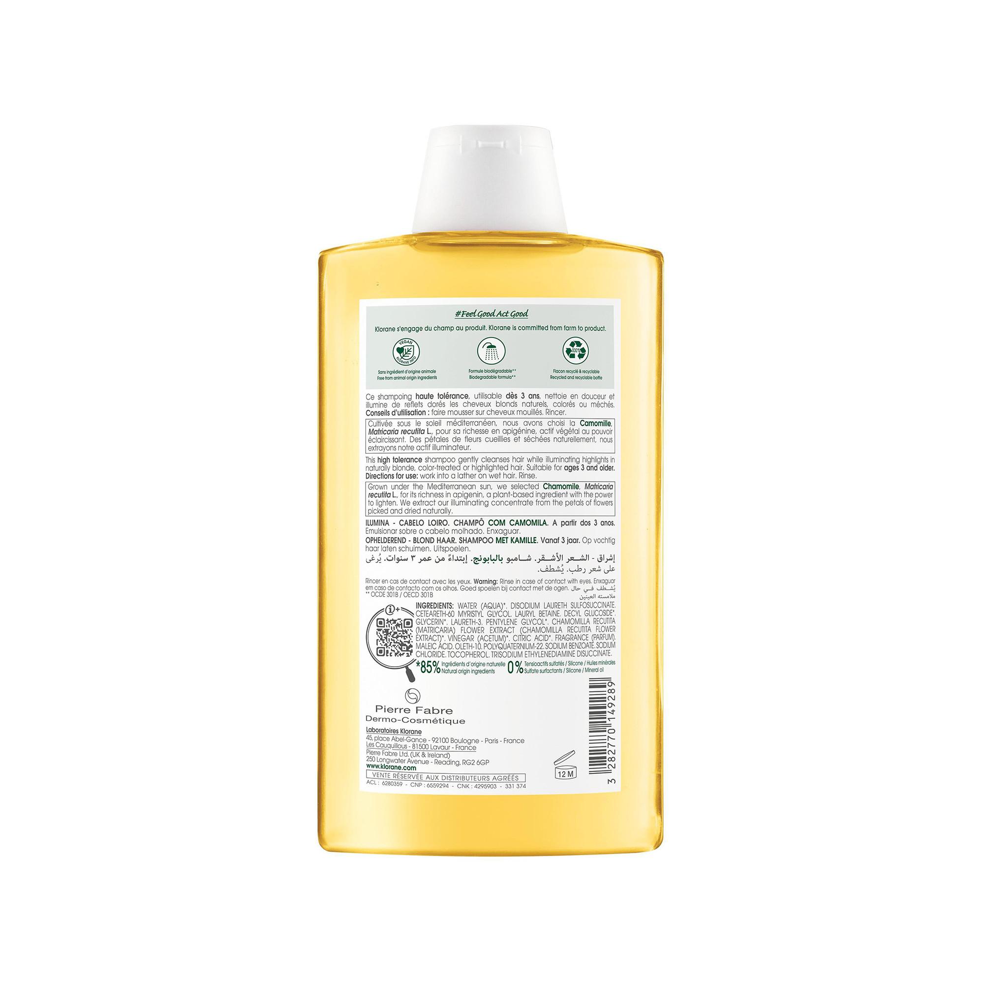 KLORANE Kamille Aufhellendes Shampoo  