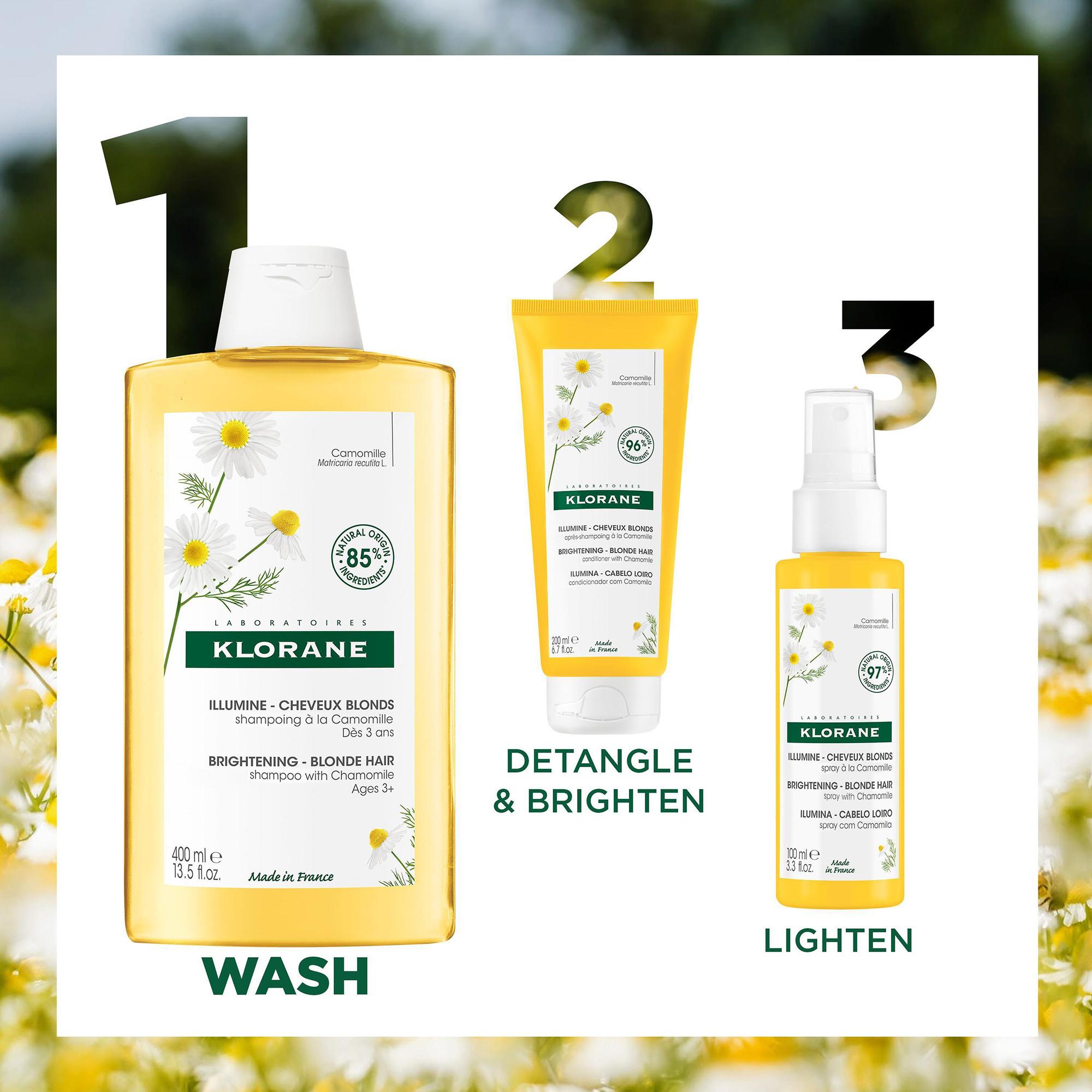 KLORANE Camomilla Shampoo illuminante 