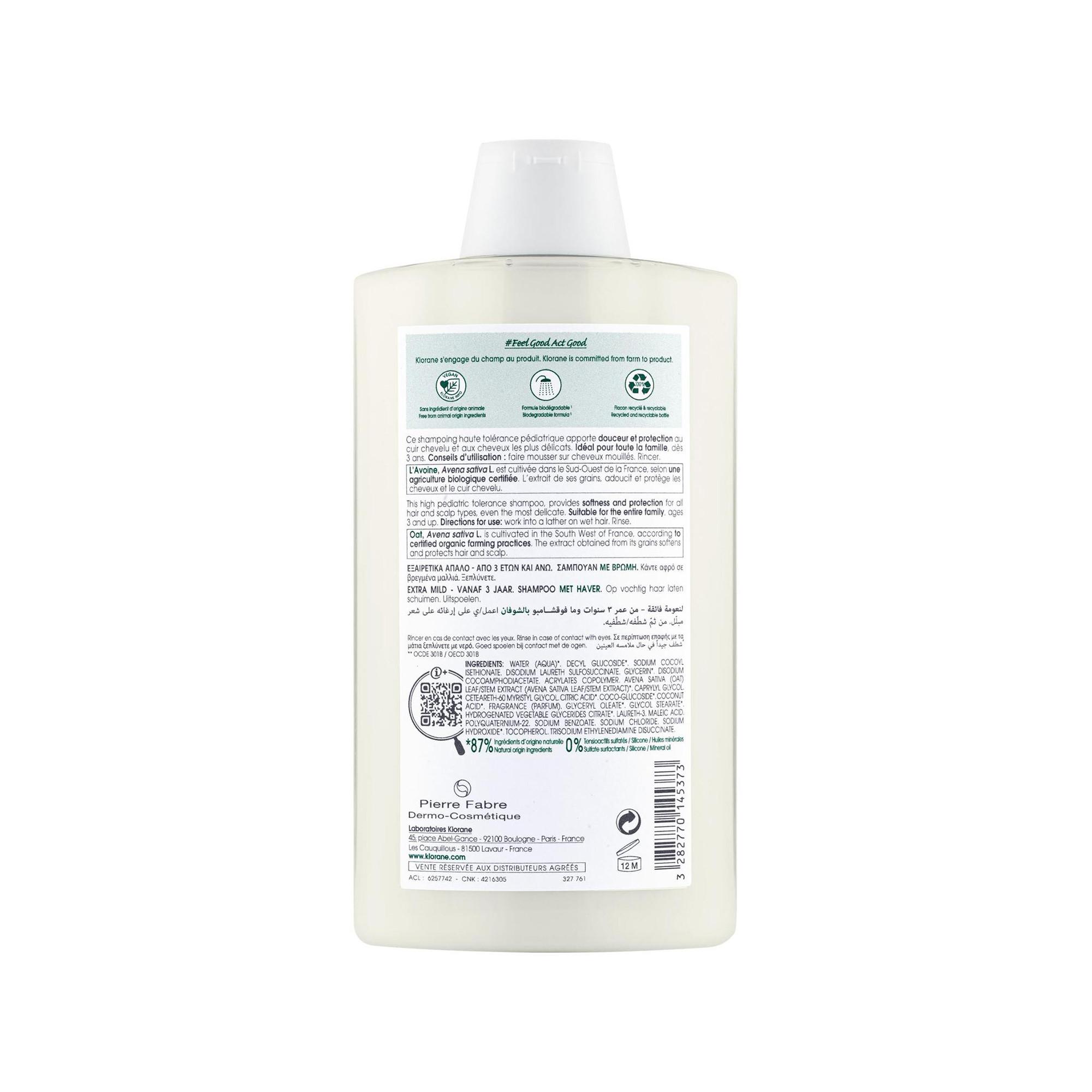 KLORANE Hafer Shampoo 