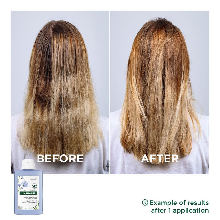 KLORANE BIO-Lein Volumen-Shampoo  