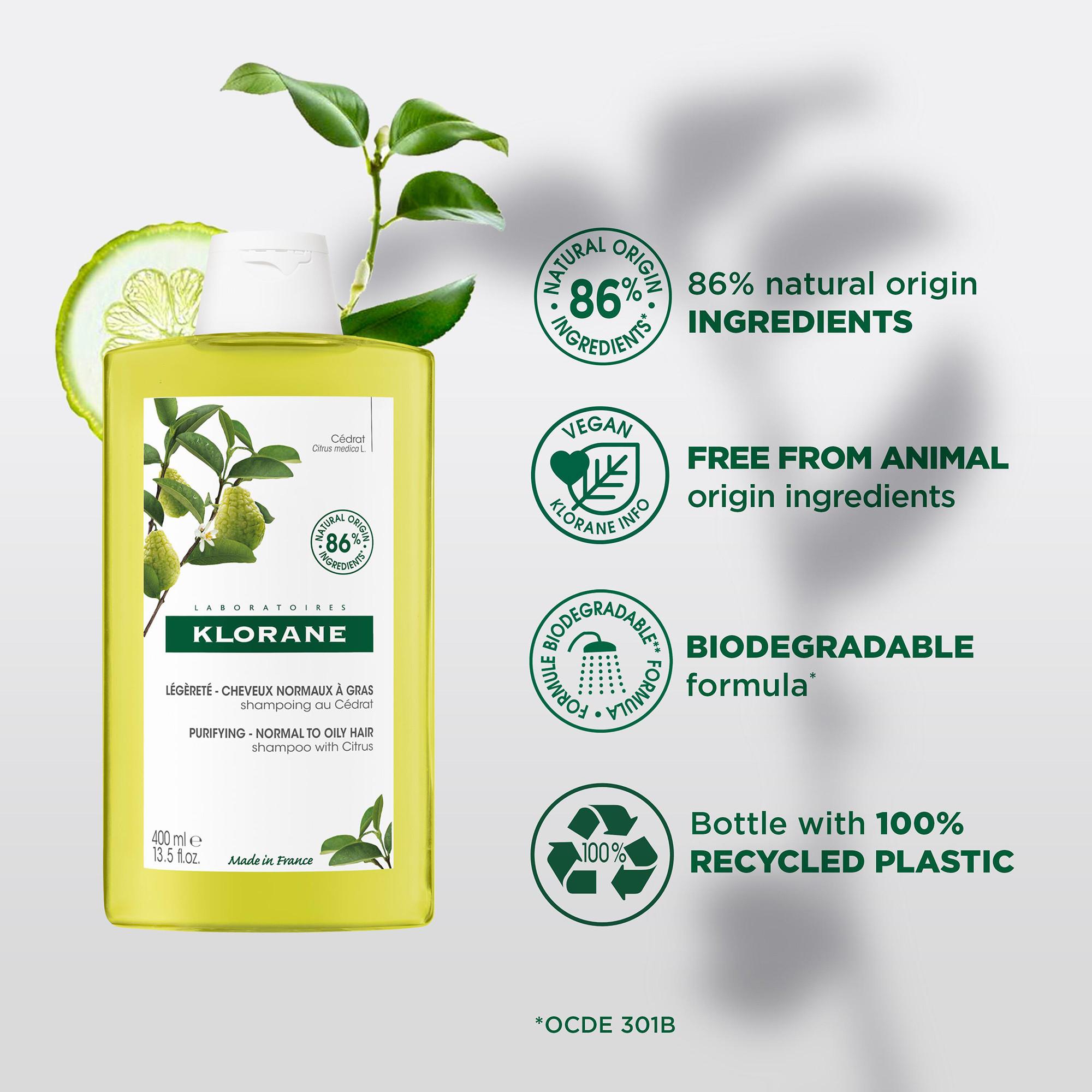 KLORANE Zedrat Shampoo revitalisierend 