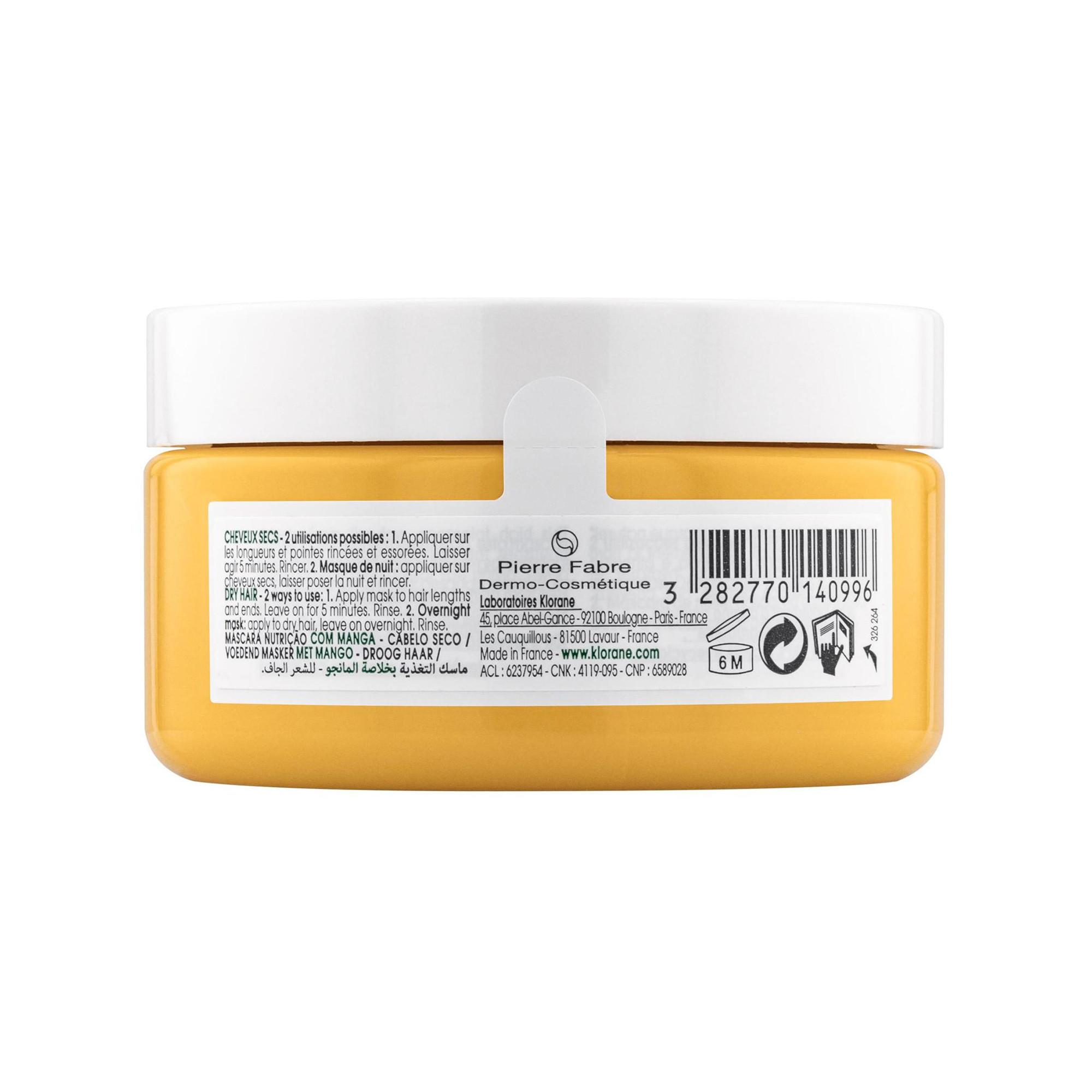 KLORANE Mango Maschera nutriente 