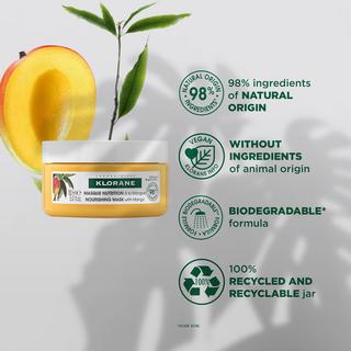 KLORANE Mango Maschera nutriente 