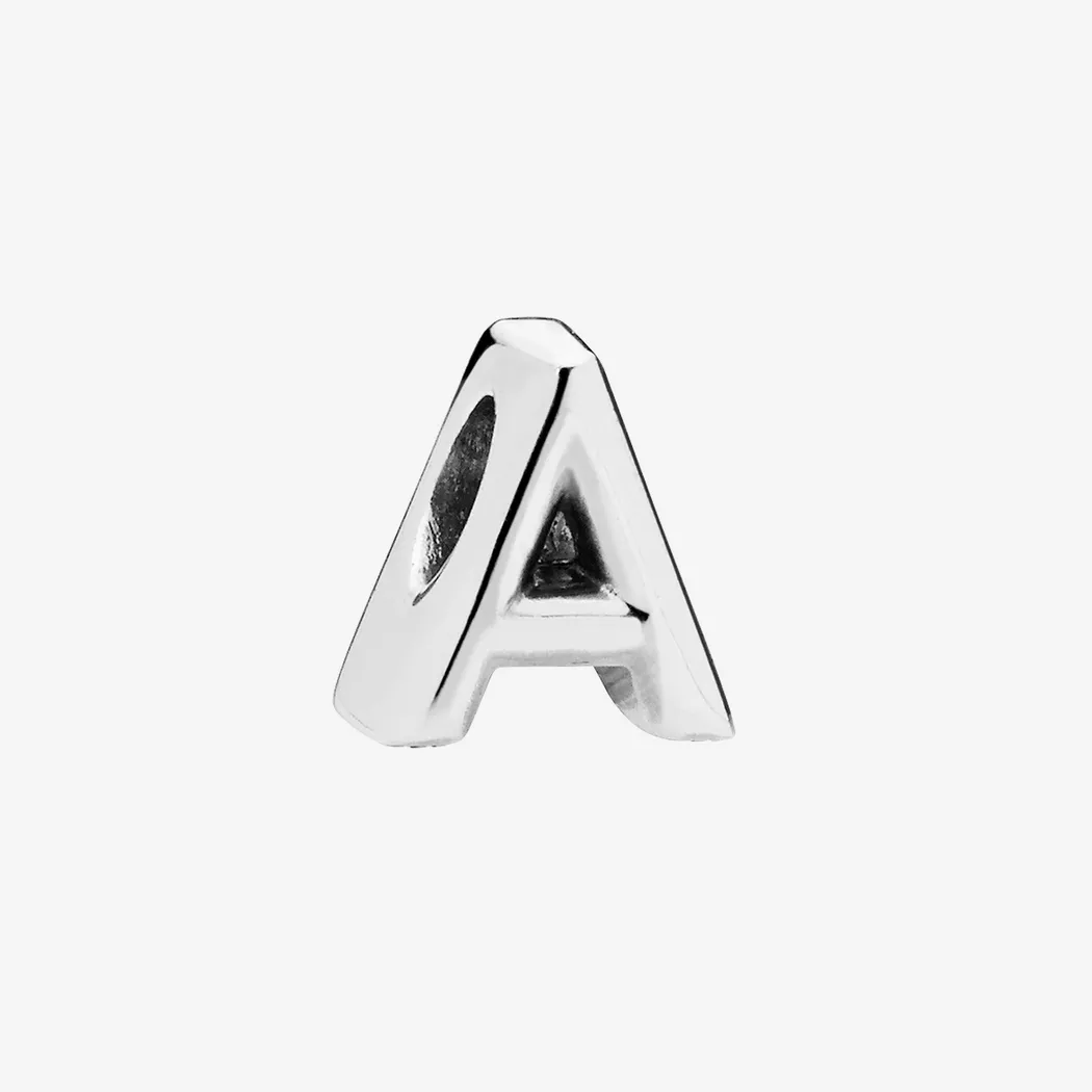 PANDORA Letter B Charm - black  female