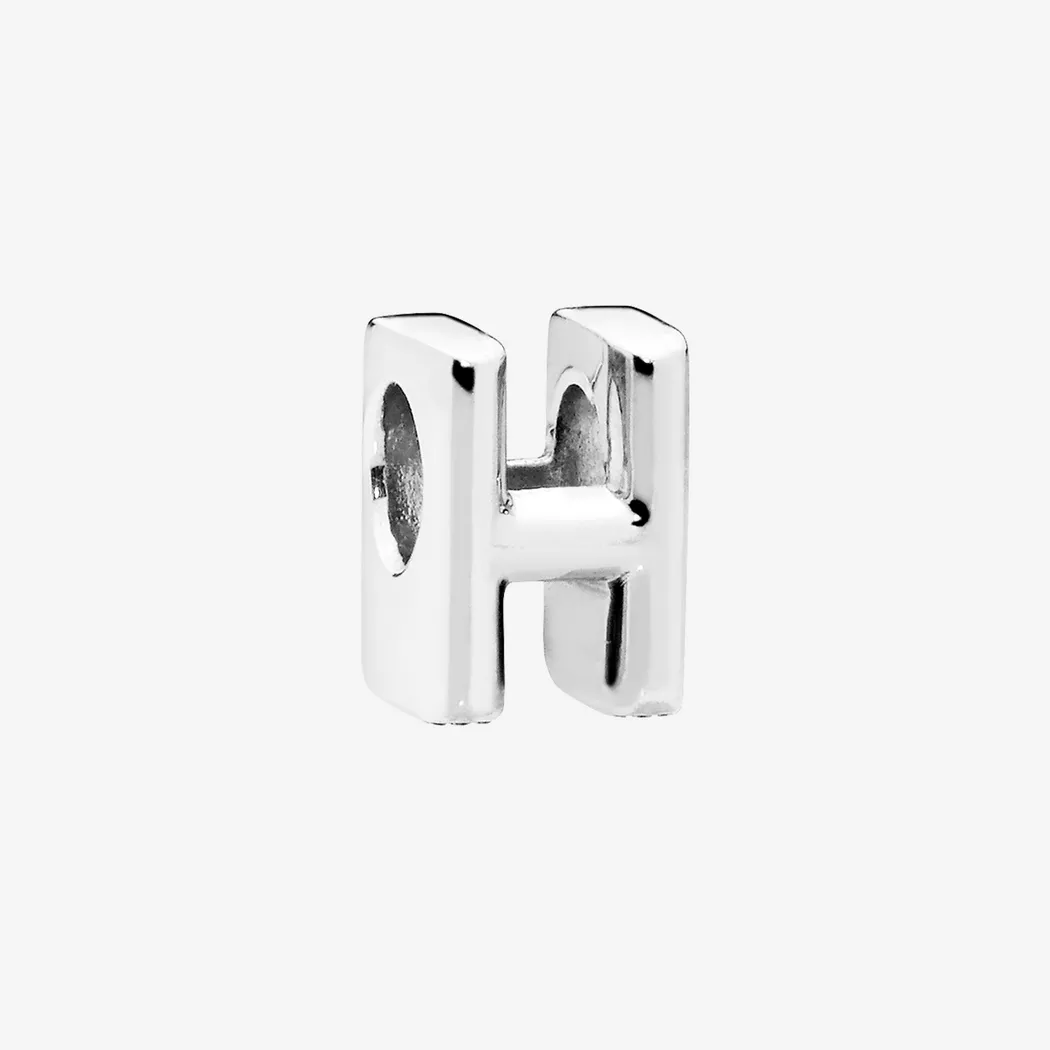 PANDORA Letter W Charm - black  female 9