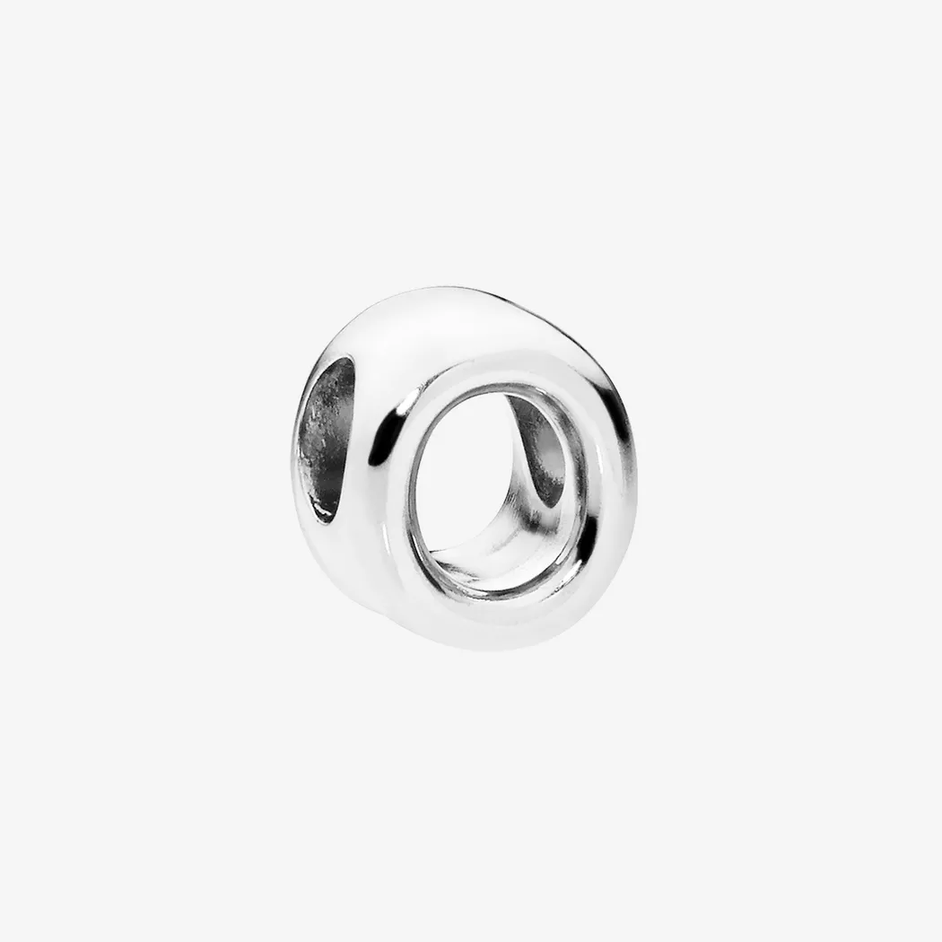 PANDORA Letter W Charm - black  female 2