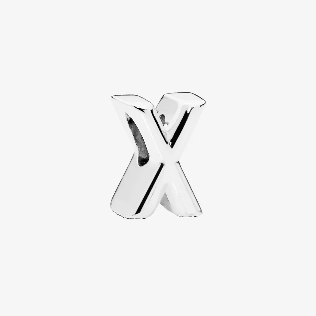 PANDORA Letter W Charm - black  female 10
