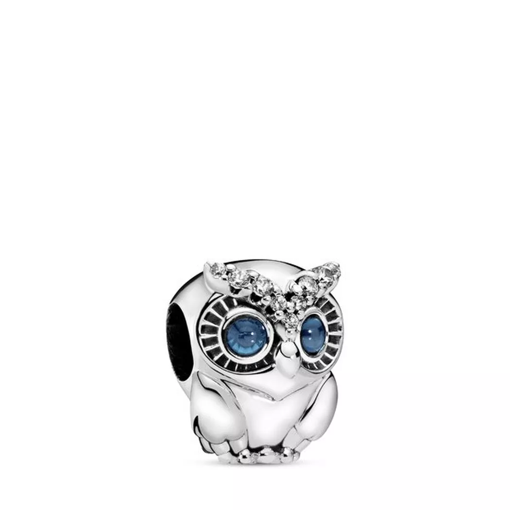 PANDORA Letter W Charm - black  female 8