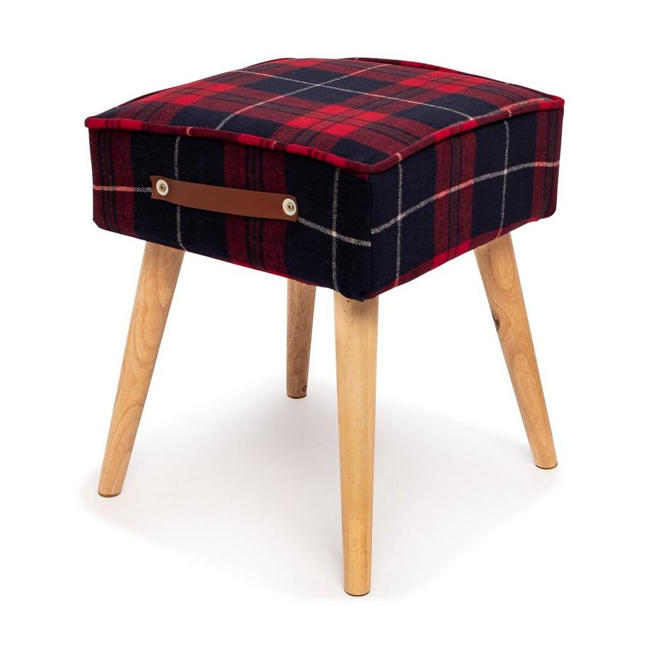 Manor Tartan Sgabello 