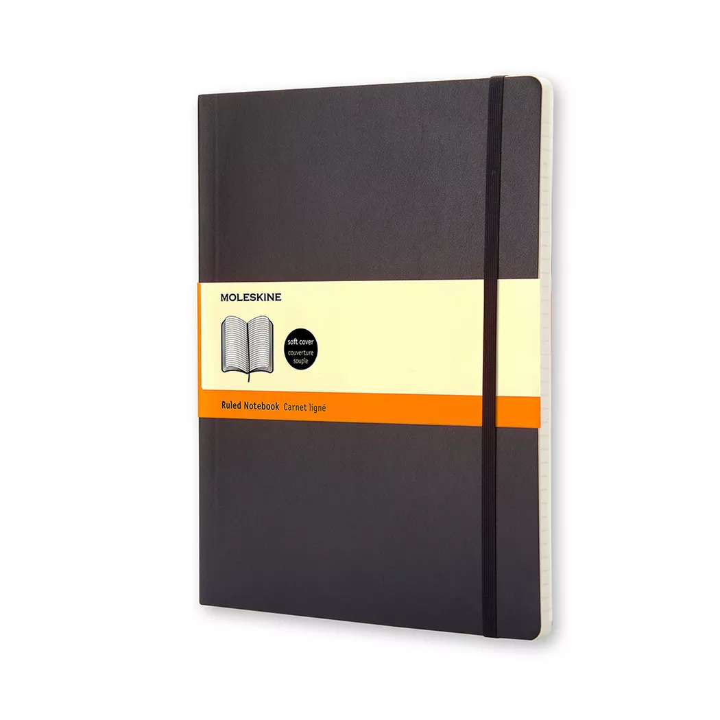 MOLESKINE Notizbuch, XL, liniert, Softcover, schwarz