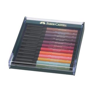 Faber-Castell Set di feltro a base di inchiostro pigmentato Pitt Artist Pen 