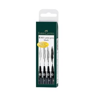 Faber-Castell Set di feltro a base di inchiostro pigmentato Pitt Artist Pen 