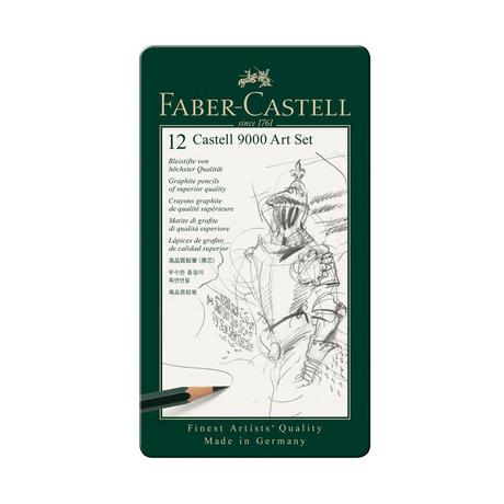 Faber-Castell Set de crayons Castell 9000 Design 
