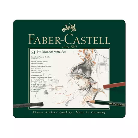 Faber-Castell Set de crayons à dessin Monochrome 