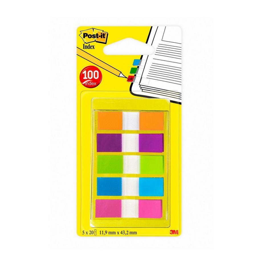 Post it Notes adhésives Index Mini 6835CBEU 