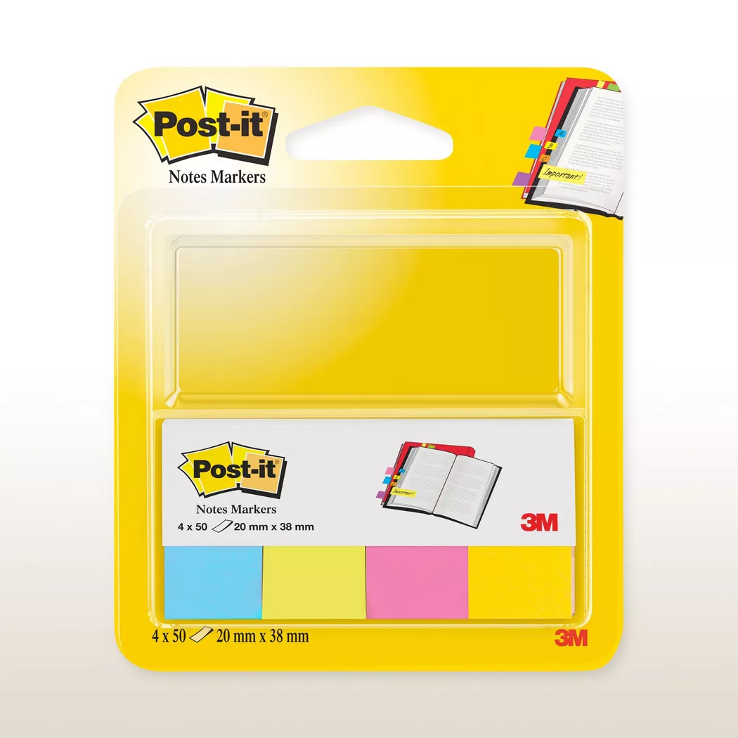 Post-It - Haftnotizen, 20X38MM