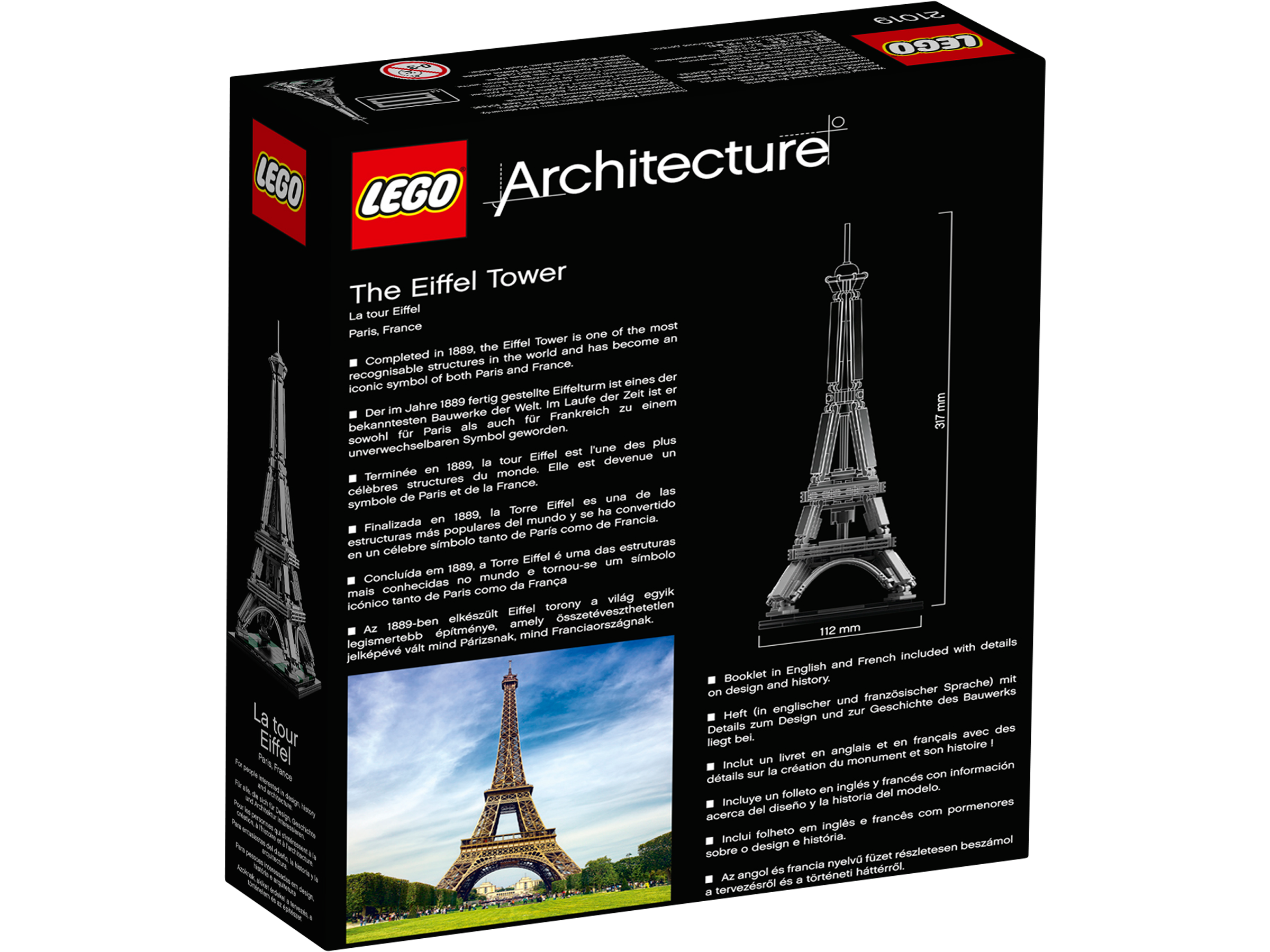 LEGO®  21019 Torre Eiffel 