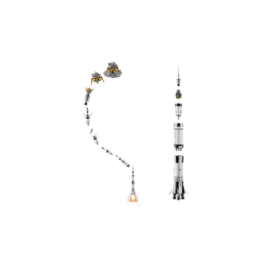 LEGO® 21309 NASA Apollo Saturn V 21309 Saturn V Apollo LEGO® NASA 