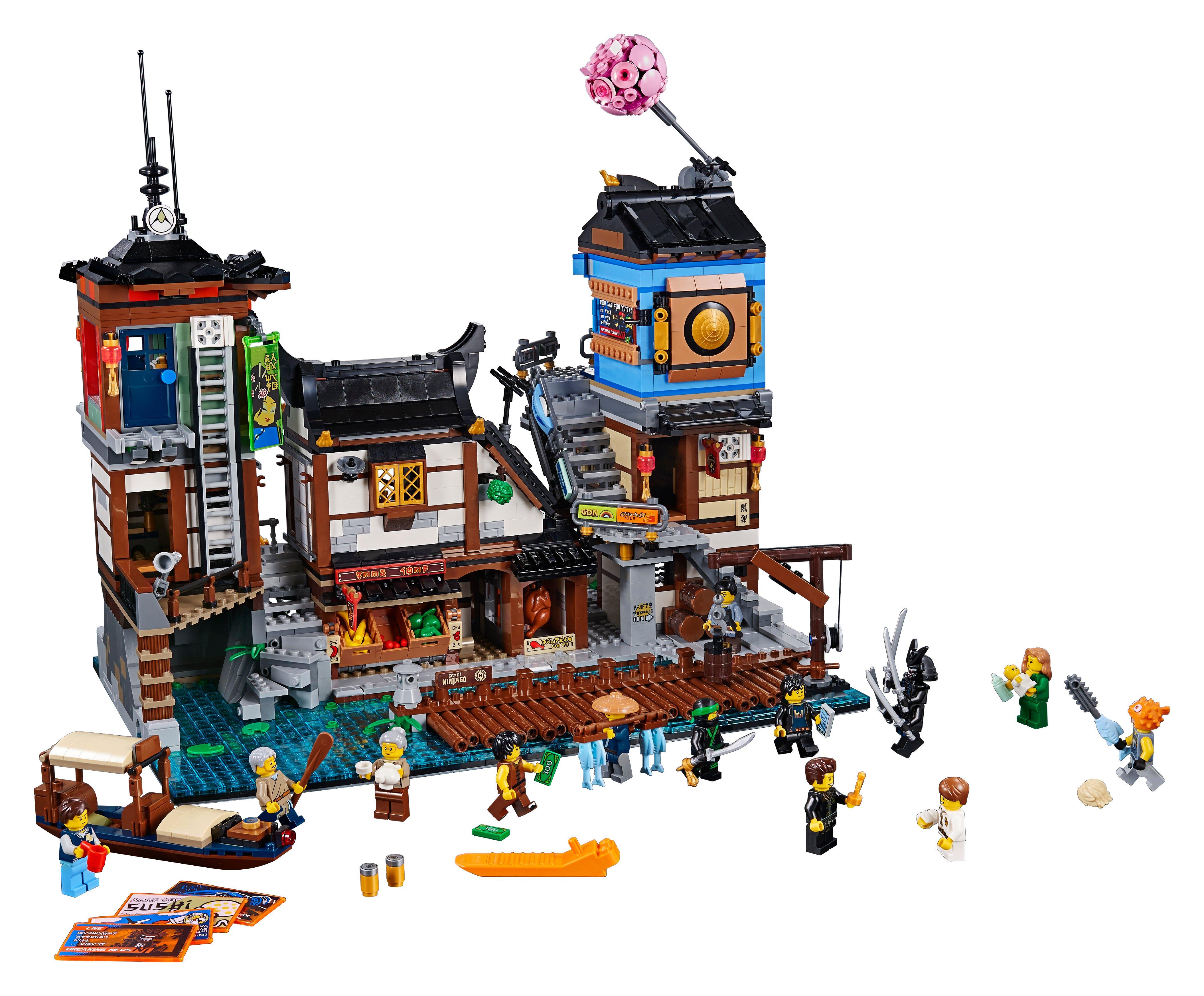 LEGO®  70657 Les quais de la ville NINJAGO® 