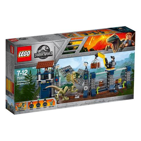 LEGO®  75931 L'attaque de l'avant-poste par le Dilophosaurus 