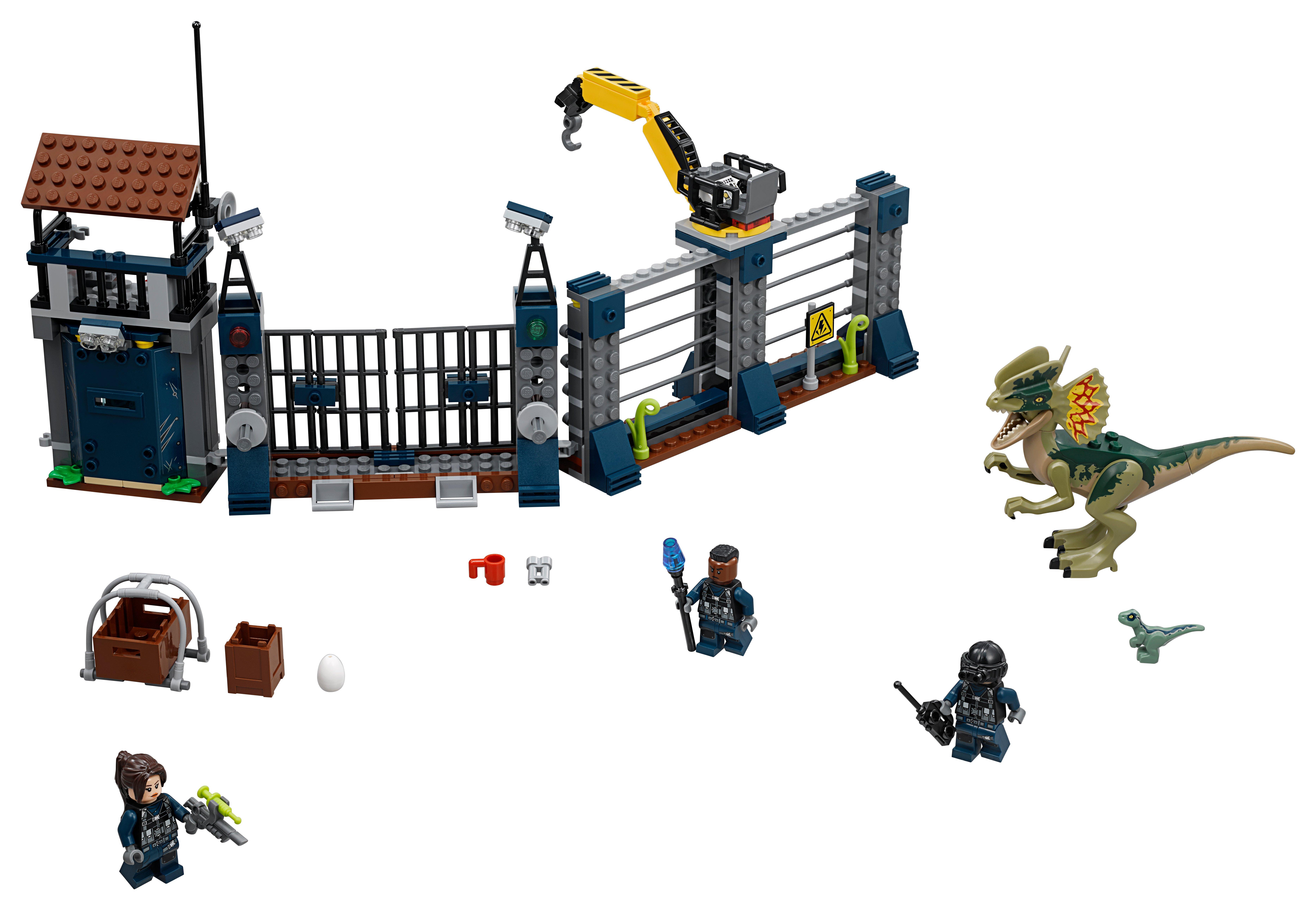 LEGO®  75931 L'attaque de l'avant-poste par le Dilophosaurus 