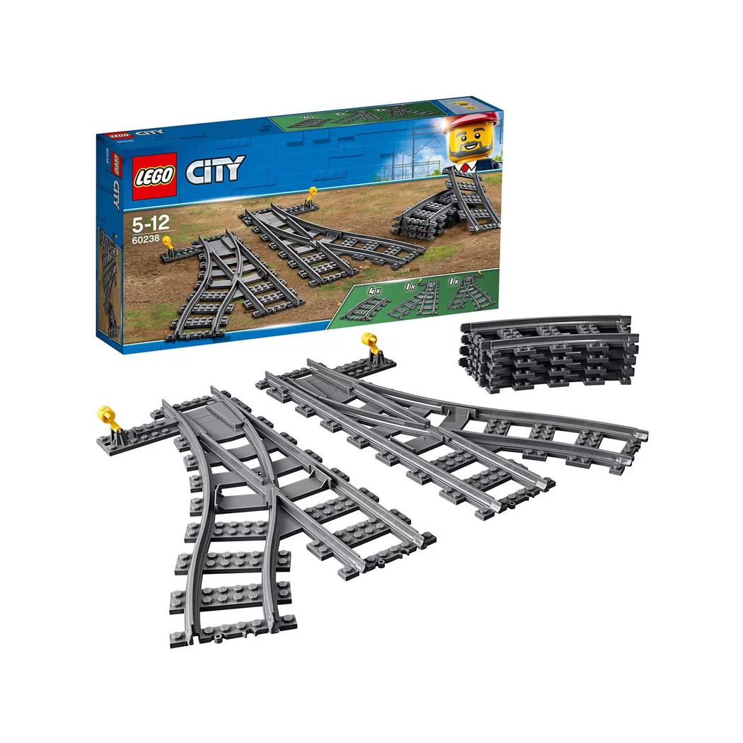 LEGO Konstruktionsspielsteine "Weichen 60238"