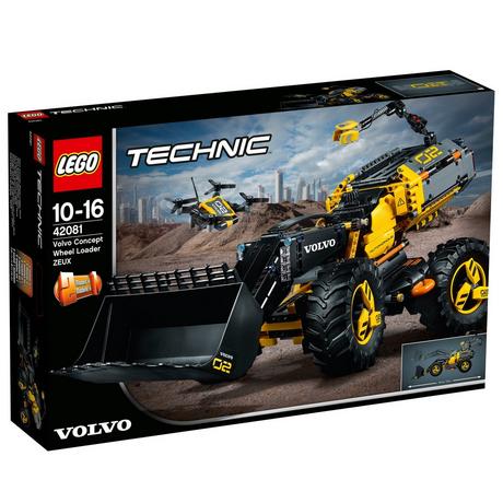 LEGO  42081 Le tractopelle Volvo Concept ZEUX 