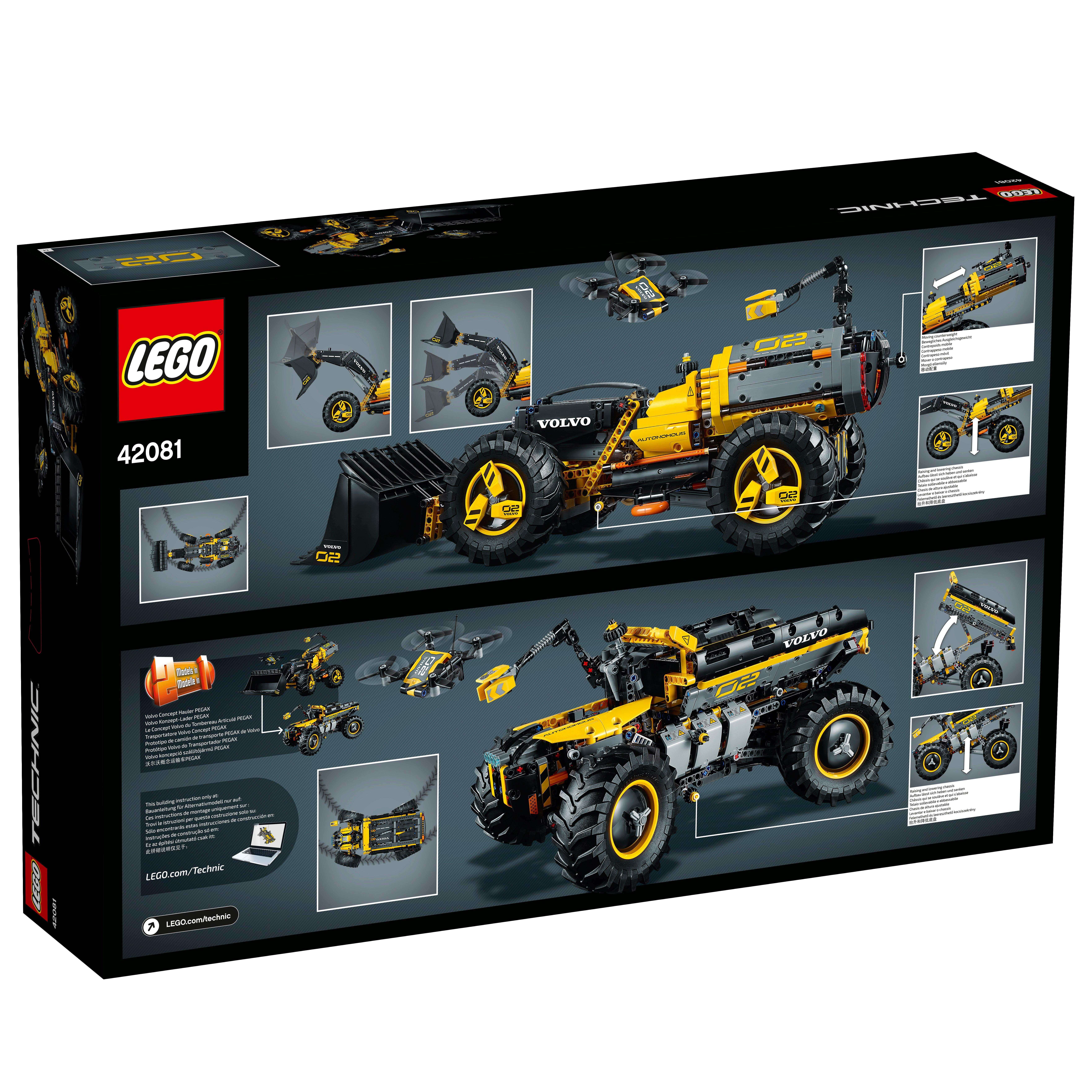 LEGO®  42081 Volvo Konzept-Radlader ZEUX 