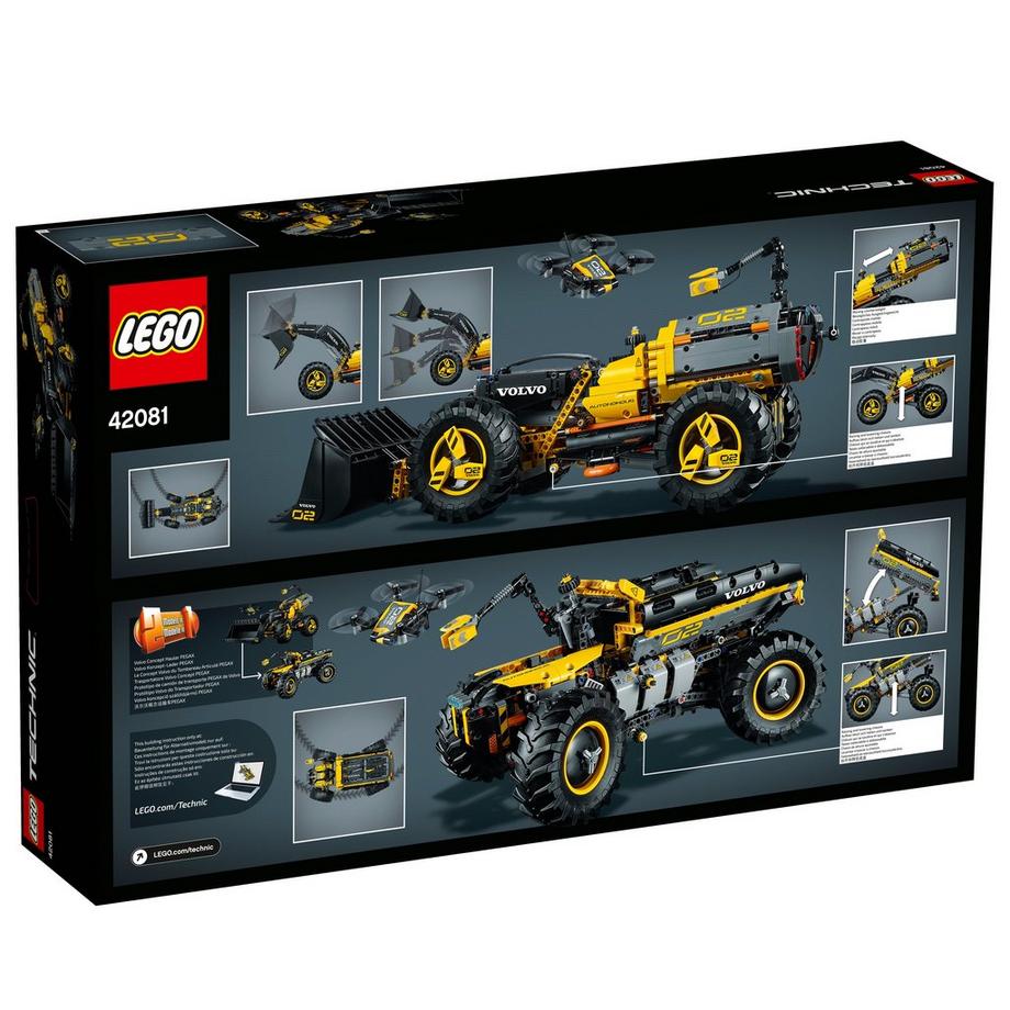 LEGO®  42081 Le tractopelle Volvo Concept ZEUX 