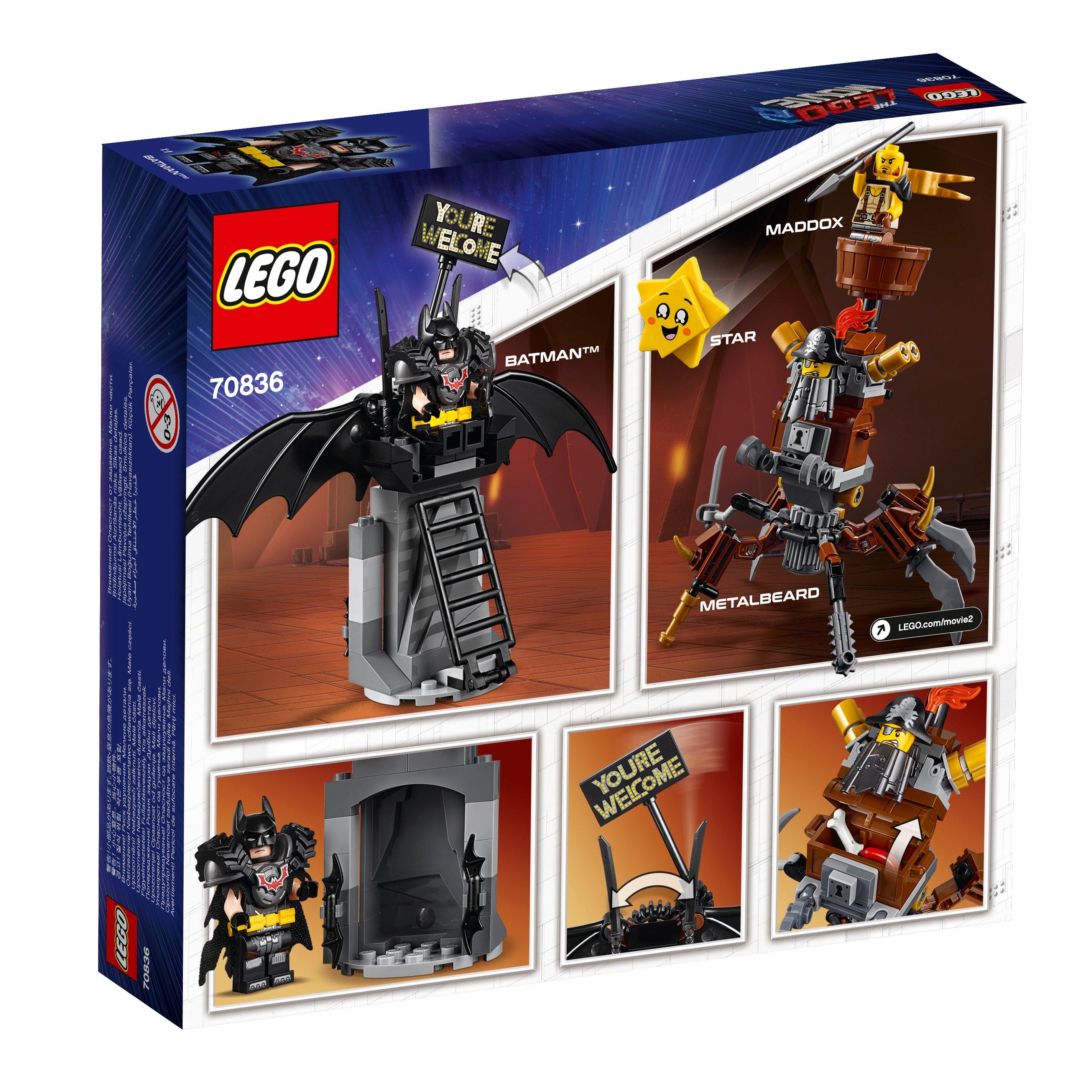 LEGO®  70836 Einsatzbereiter Batman™ und EisenBart 