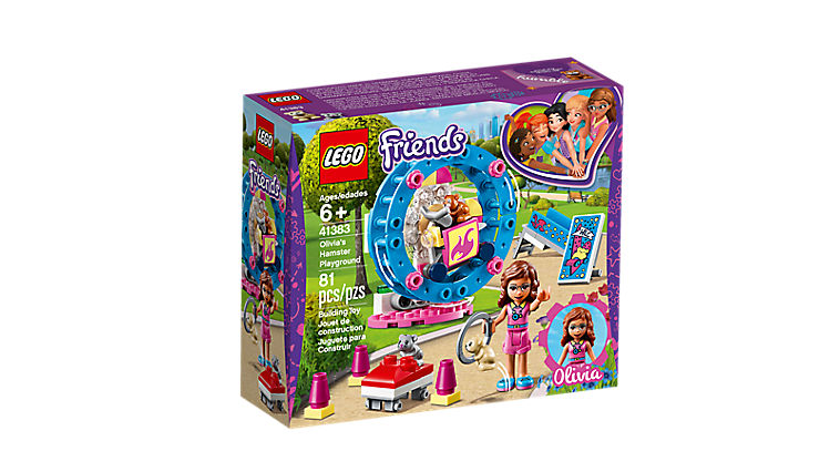 LEGO®  41383 L'aire de jeu du hamster d'Olivia 