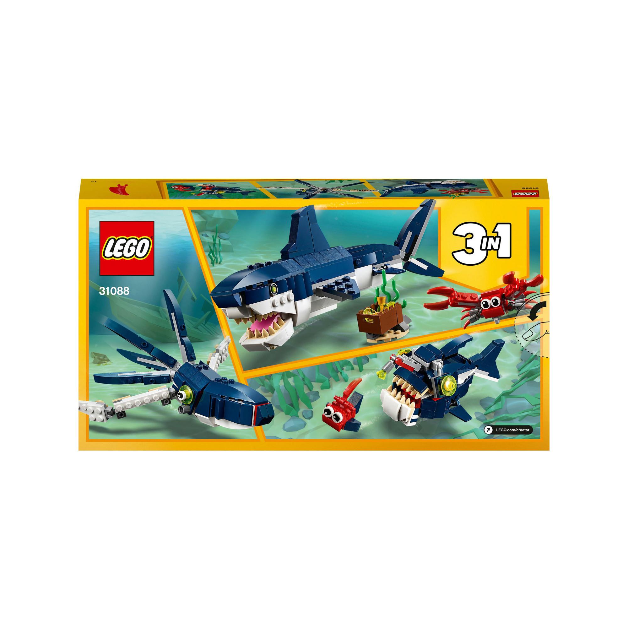 LEGO®  31088 Les créatures sous-marines 