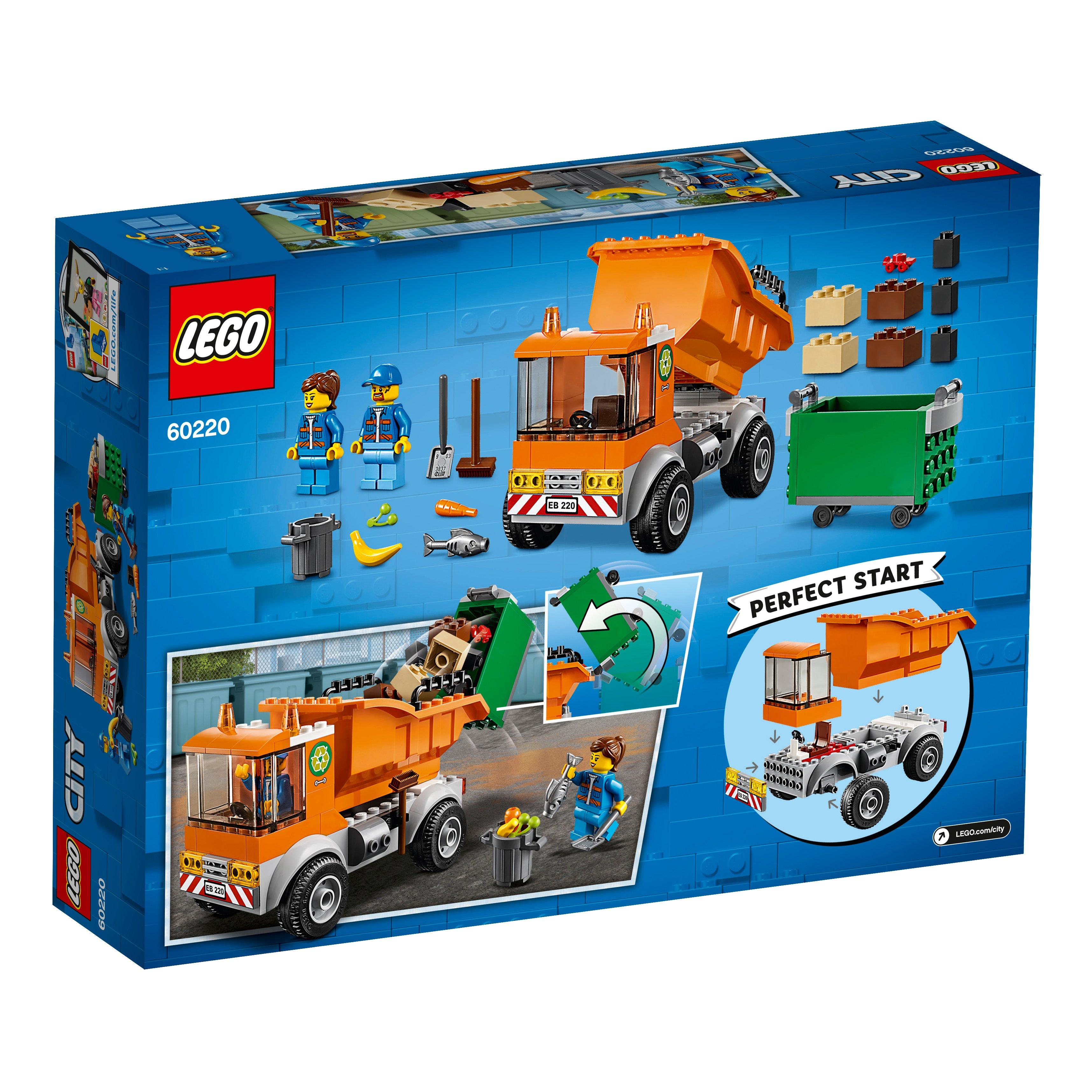 LEGO®  60220 Le camion de poubelle 