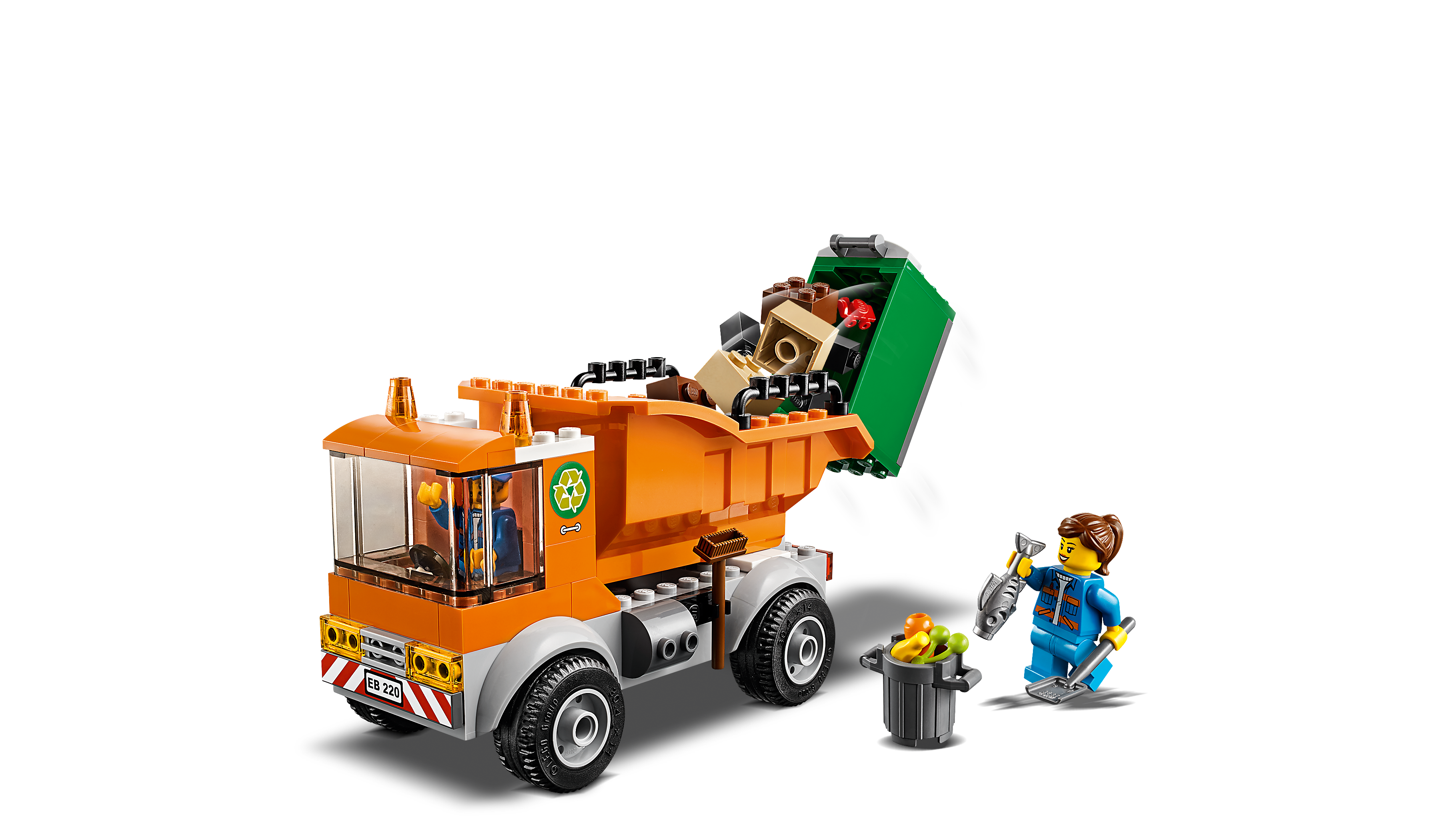 LEGO®  60220 Le camion de poubelle 