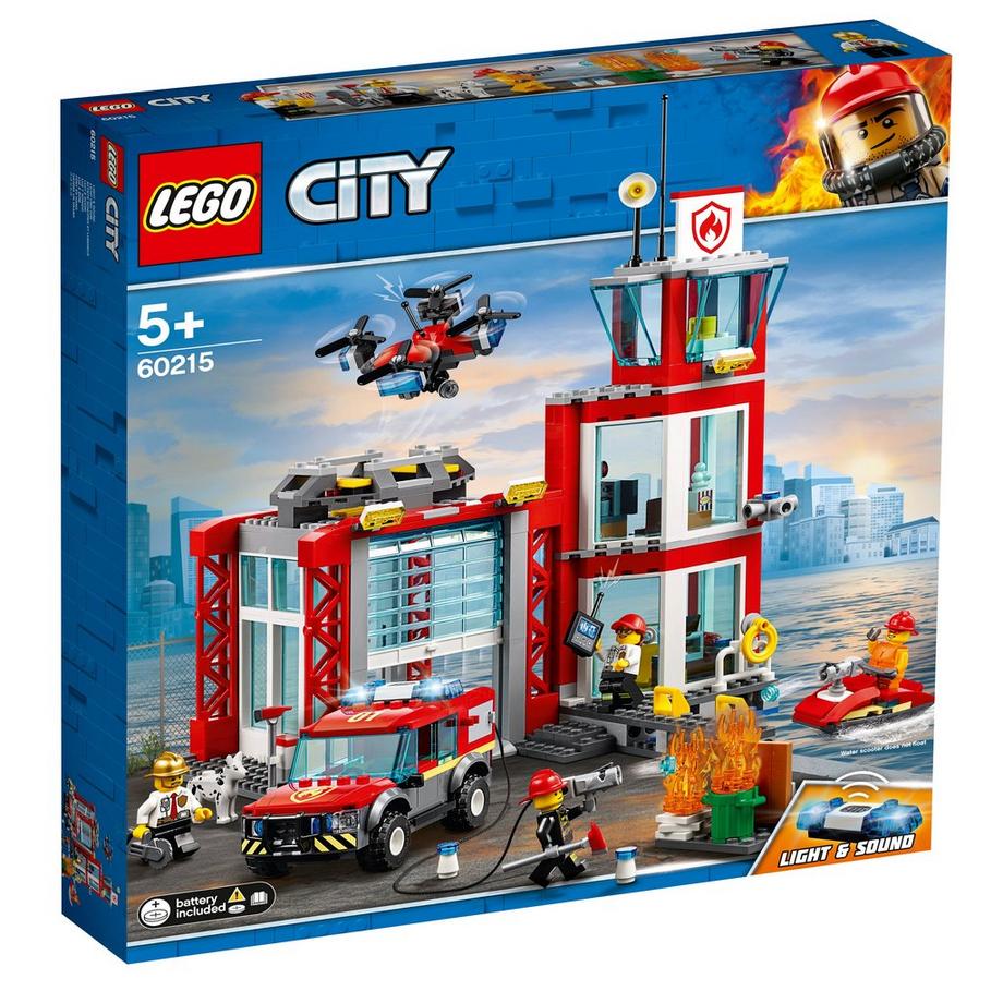 60215 La caserne de pompiers