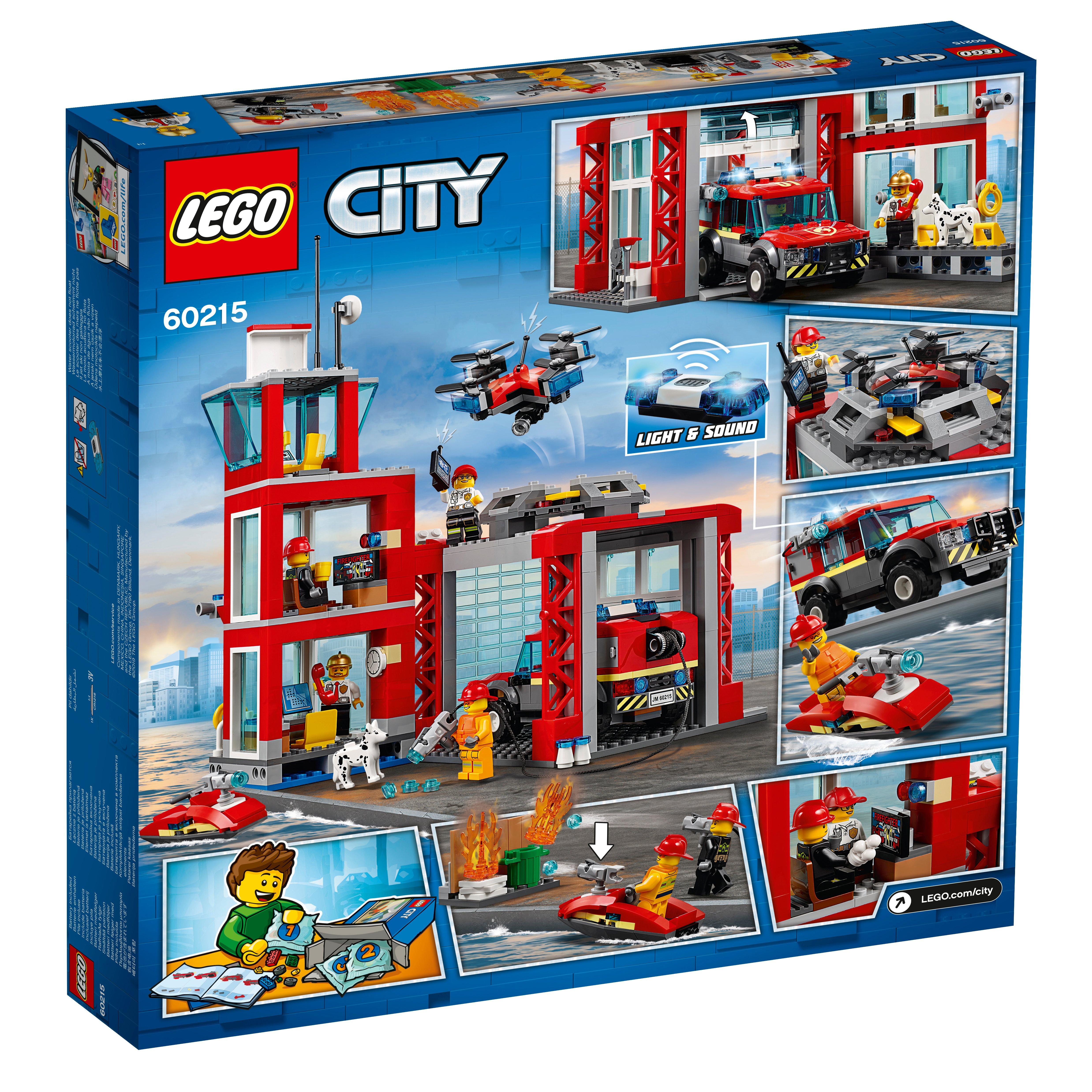 LEGO®  60215 La caserne de pompiers 