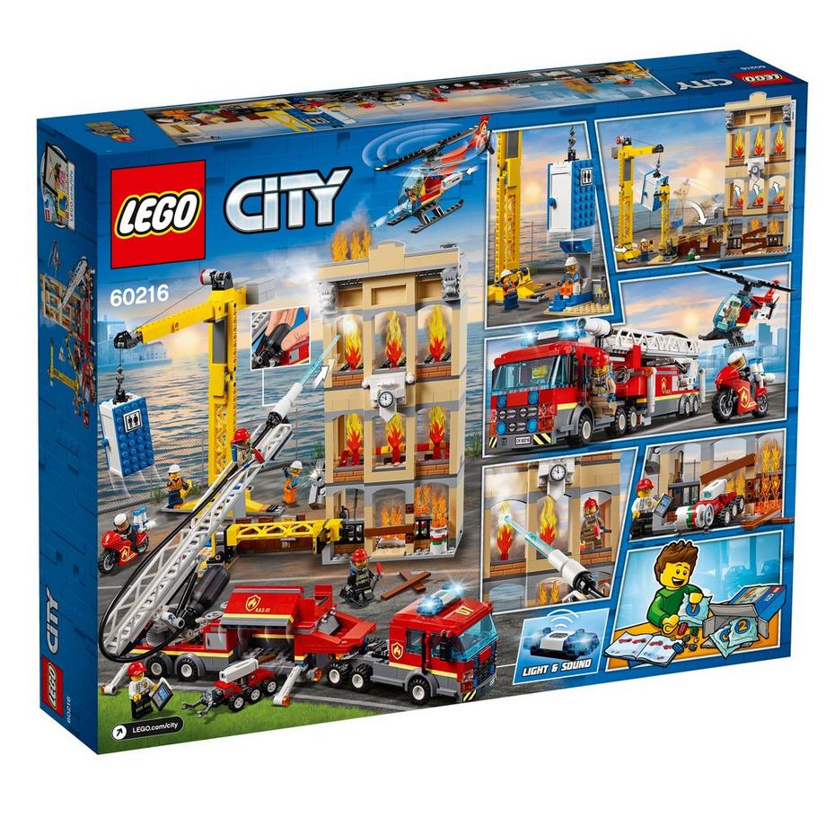 LEGO®  60216 Missione antincendio in città 