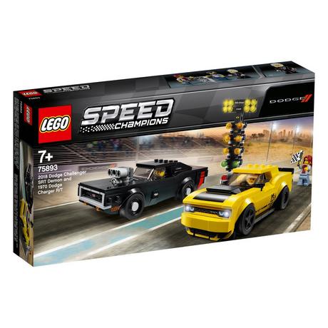 LEGO®  75893 2018 Dodge Challenger SRT Demon e 1970 Dodge Charger R/T 