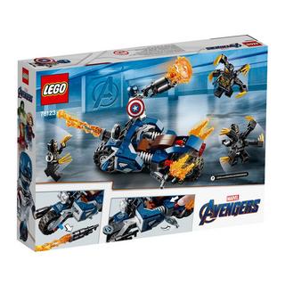 LEGO®  76123 Captain America: attacco degli Outrider 